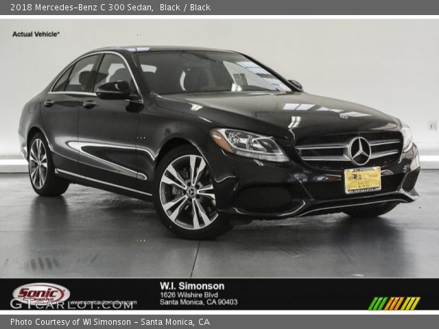 2018 Mercedes-Benz C 300 Sedan in Black