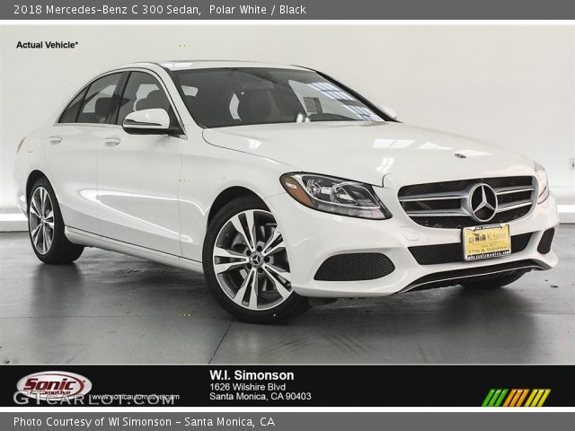 2018 Mercedes-Benz C 300 Sedan in Polar White