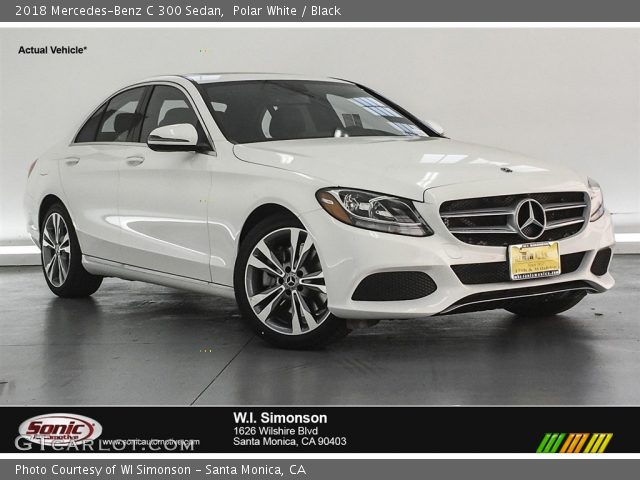 2018 Mercedes-Benz C 300 Sedan in Polar White