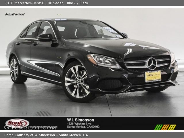 2018 Mercedes-Benz C 300 Sedan in Black