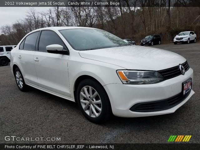 2012 Volkswagen Jetta SE Sedan in Candy White