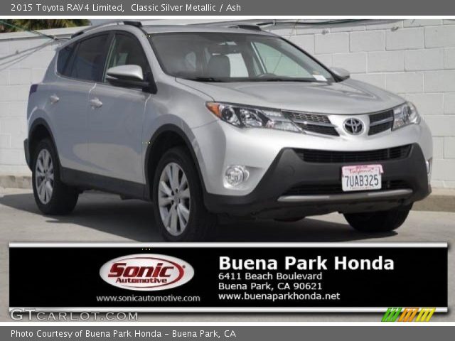 2015 Toyota RAV4 Limited in Classic Silver Metallic