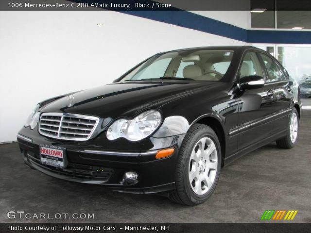 2006 Mercedes-Benz C 280 4Matic Luxury in Black