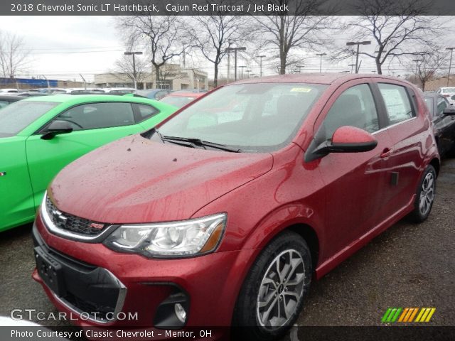 2018 Chevrolet Sonic LT Hatchback in Cajun Red Tintcoat