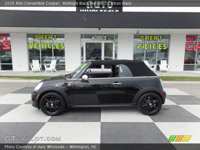 2015 Mini Convertible Cooper in Midnight Black Metallic