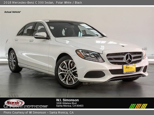 2018 Mercedes-Benz C 300 Sedan in Polar White