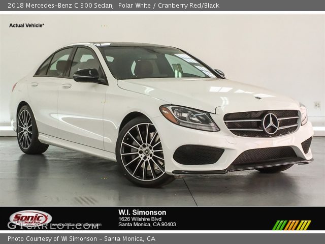 2018 Mercedes-Benz C 300 Sedan in Polar White