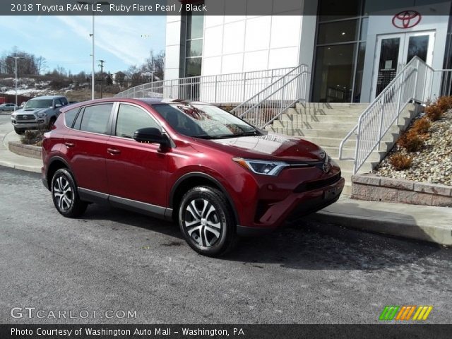 2018 Toyota RAV4 LE in Ruby Flare Pearl
