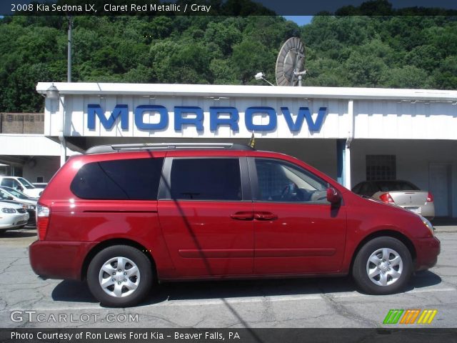 2008 Kia Sedona LX in Claret Red Metallic