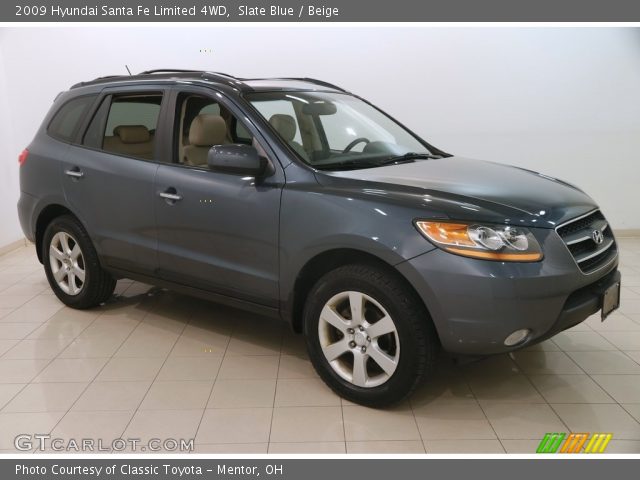 2009 Hyundai Santa Fe Limited 4WD in Slate Blue