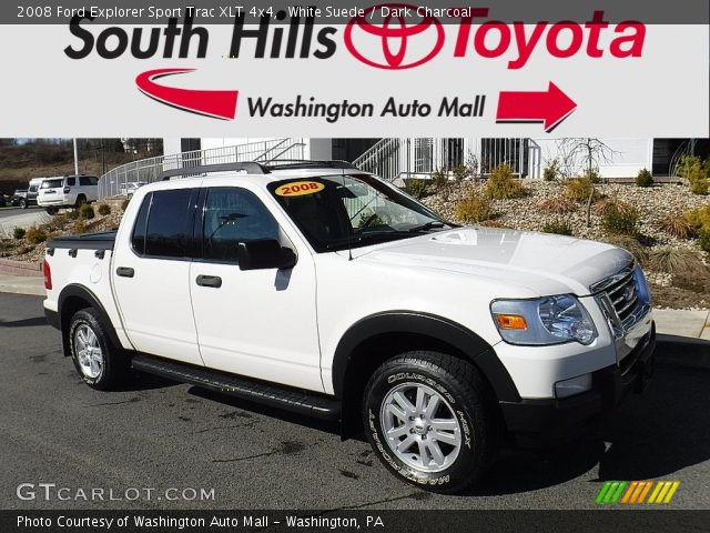 2008 Ford Explorer Sport Trac XLT 4x4 in White Suede