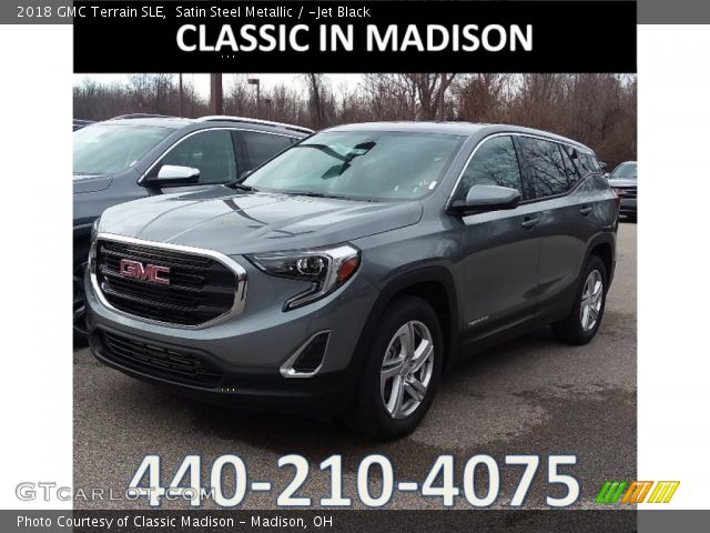 2018 GMC Terrain SLE in Satin Steel Metallic