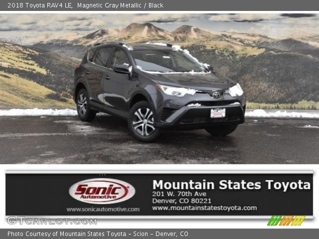 2018 Toyota RAV4 LE in Magnetic Gray Metallic