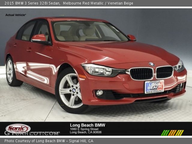 2015 BMW 3 Series 328i Sedan in Melbourne Red Metallic