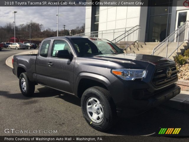 2018 Toyota Tacoma SR Access Cab 4x4 in Magnetic Gray Metallic