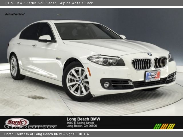 2015 BMW 5 Series 528i Sedan in Alpine White