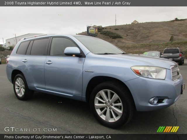 2008 Toyota Highlander Hybrid Limited 4WD in Wave Line Pearl