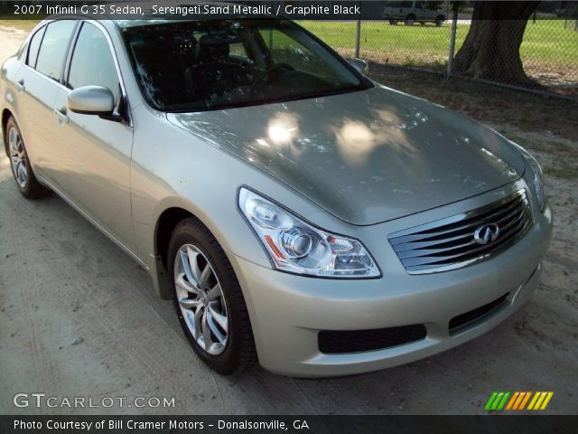 2007 Infiniti G 35 Sedan in Serengeti Sand Metallic