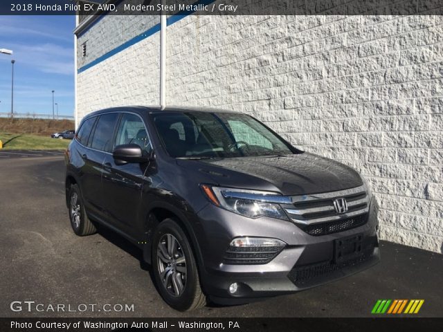 2018 Honda Pilot EX AWD in Modern Steel Metallic
