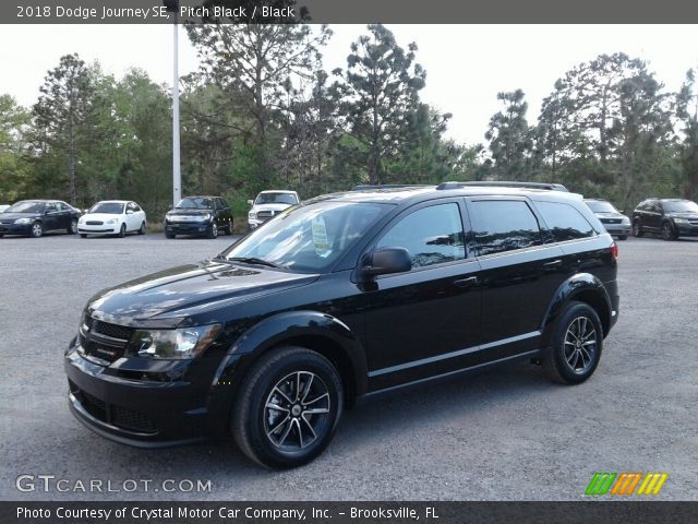 2018 Dodge Journey SE in Pitch Black