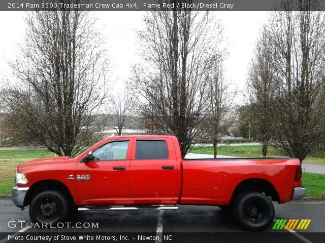 2014 Ram 3500 Tradesman Crew Cab 4x4 in Flame Red