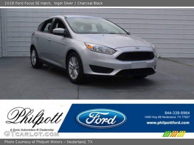 2018 Ford Focus SE Hatch in Ingot Silver