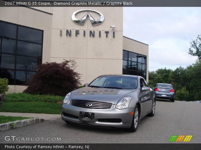 2007 Infiniti G 35 Coupe in Diamond Graphite Metallic