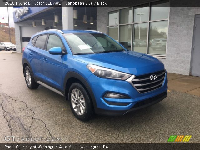2018 Hyundai Tucson SEL AWD in Caribbean Blue