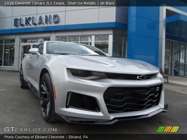 2018 Chevrolet Camaro ZL1 Coupe in Silver Ice Metallic