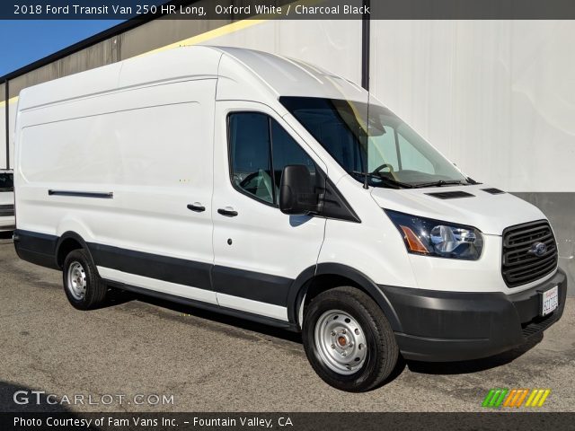 2018 Ford Transit Van 250 HR Long in Oxford White