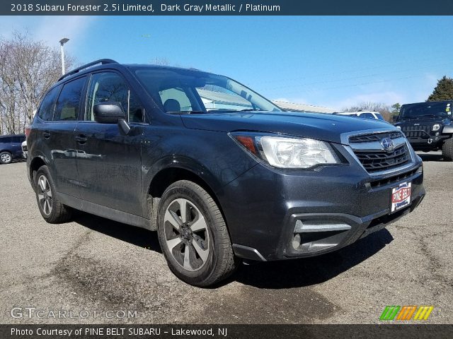 2018 Subaru Forester 2.5i Limited in Dark Gray Metallic