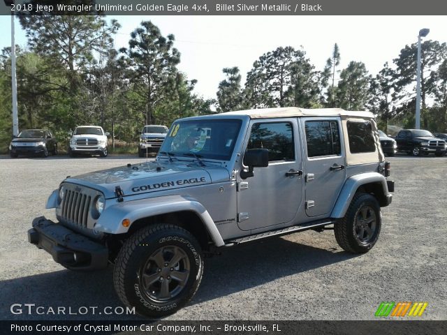 2018 Jeep Wrangler Unlimited Golden Eagle 4x4 in Billet Silver Metallic