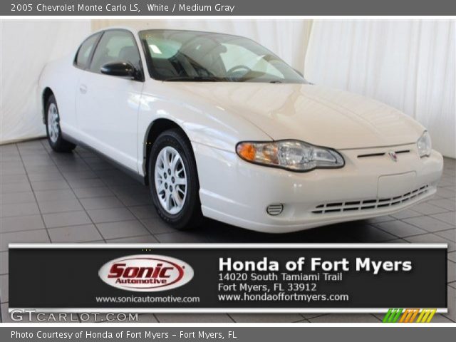 2005 Chevrolet Monte Carlo LS in White
