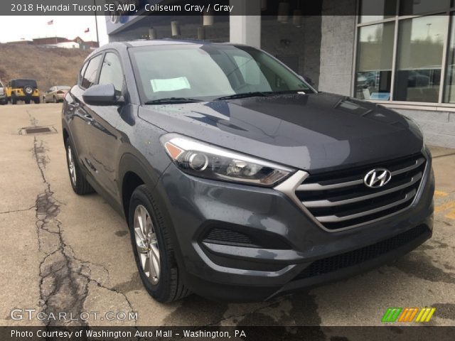 2018 Hyundai Tucson SE AWD in Coliseum Gray