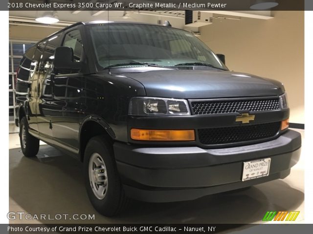 2018 Chevrolet Express 3500 Cargo WT in Graphite Metallic