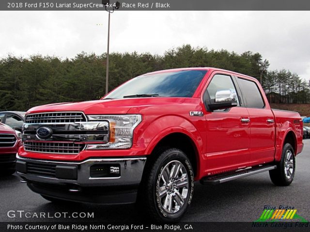 2018 Ford F150 Lariat SuperCrew 4x4 in Race Red
