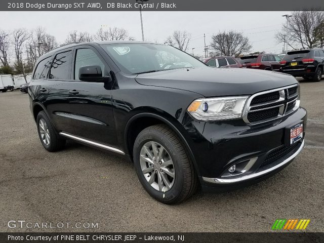 2018 Dodge Durango SXT AWD in DB Black Crystal