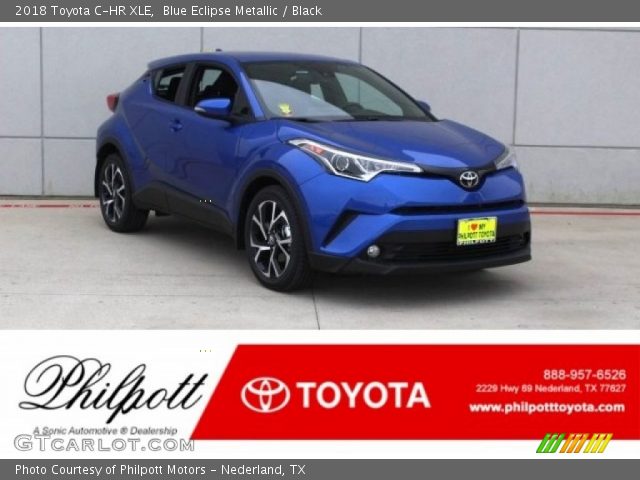 2018 Toyota C-HR XLE in Blue Eclipse Metallic