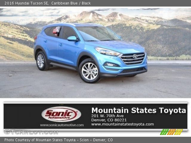 2016 Hyundai Tucson SE in Caribbean Blue