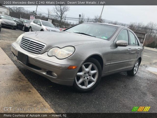 2003 Mercedes-Benz C 240 4Matic Sedan in Desert Silver Metallic
