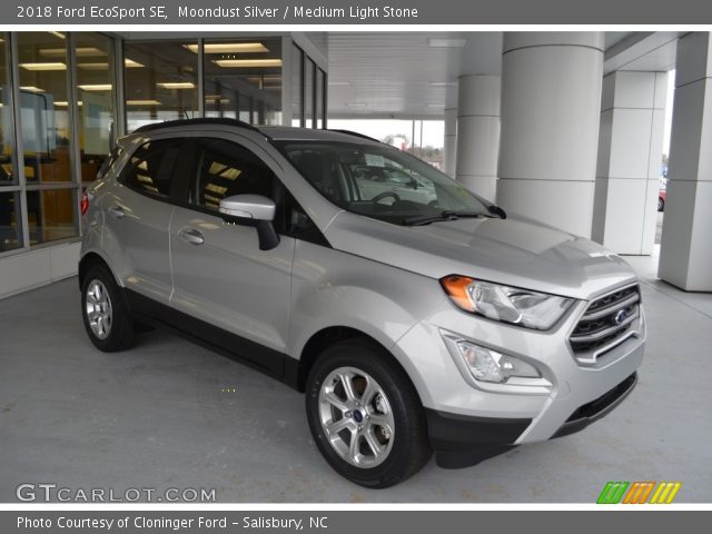 2018 Ford EcoSport SE in Moondust Silver