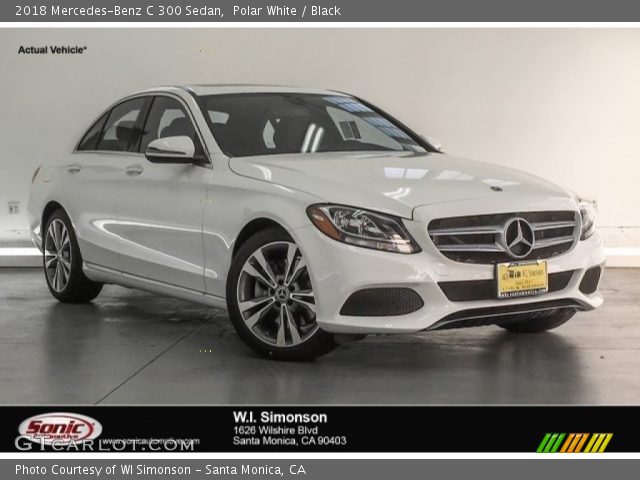 2018 Mercedes-Benz C 300 Sedan in Polar White