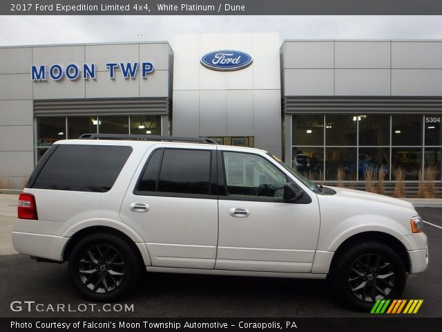 2017 Ford Expedition Limited 4x4 in White Platinum