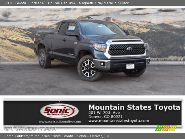 2018 Toyota Tundra SR5 Double Cab 4x4 in Magnetic Gray Metallic
