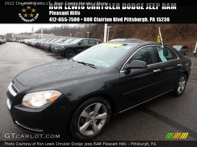 2012 Chevrolet Malibu LT in Black Granite Metallic
