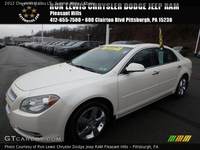2012 Chevrolet Malibu LT in Summit White