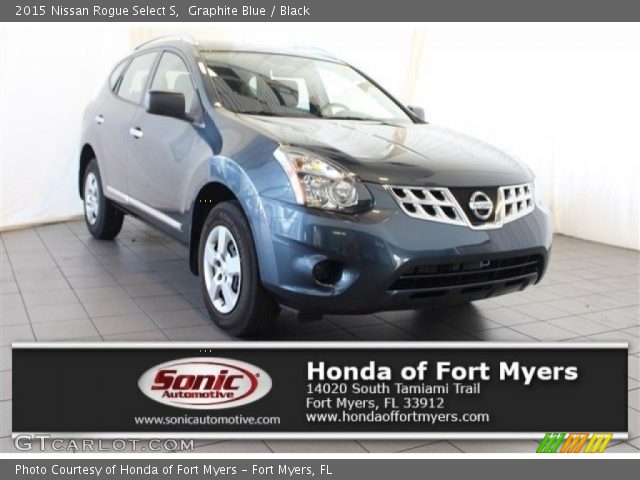 2015 Nissan Rogue Select S in Graphite Blue