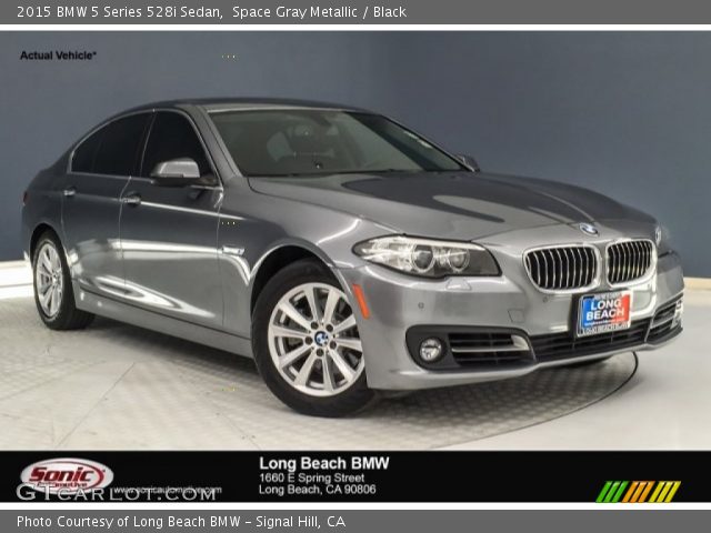 2015 BMW 5 Series 528i Sedan in Space Gray Metallic