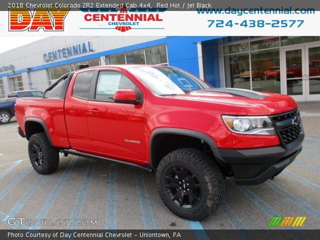 2018 Chevrolet Colorado ZR2 Extended Cab 4x4 in Red Hot