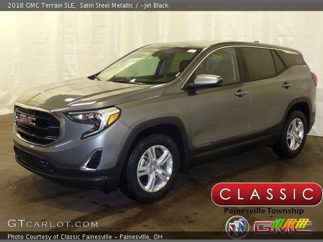 2018 GMC Terrain SLE in Satin Steel Metallic